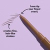 e.l.f. Micro-Fine Brow Pencil, Waterproof Brow Color & Spoolie For