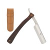Men Manual Shaving Blade Holder Folding Shaving Knife Rack with