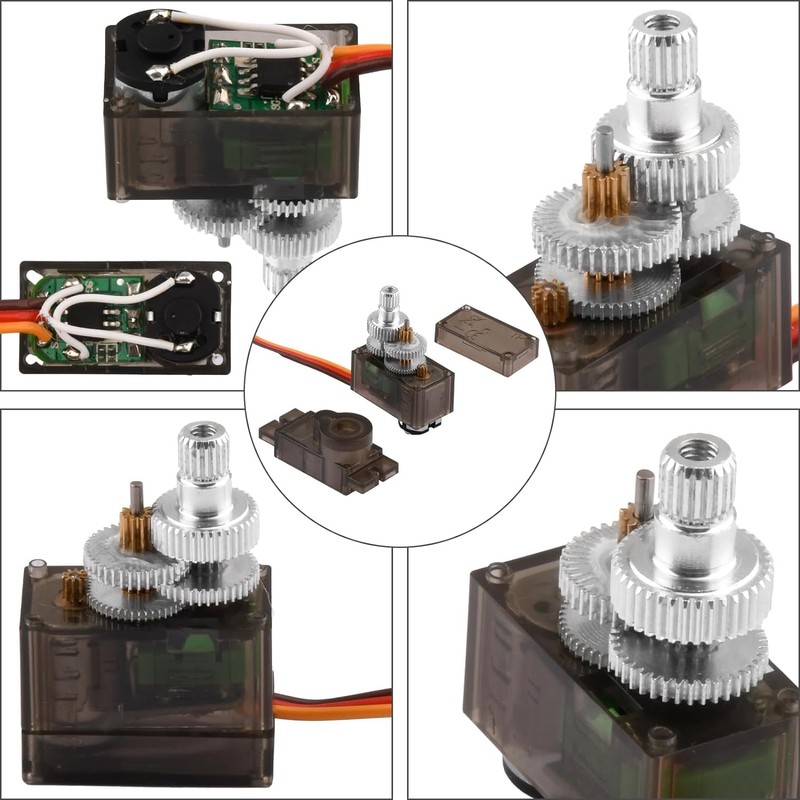 diymore 4pcs DM90S Servo Micro 180° 9 Gram Metal Gear