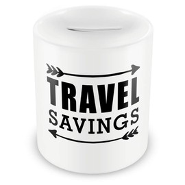 Samunshi® Holiday Fund Money Box Holiday Money Gift Travel Savings Money Gift World Money Box Travel Money Box Adult