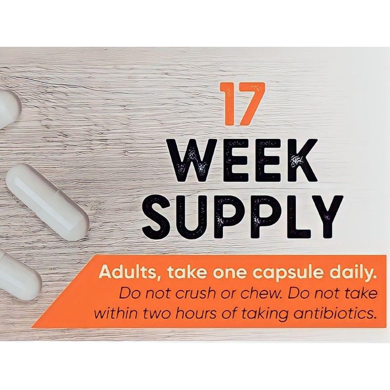 Berkley Jensen Natural 10 Strain Probiotic Supplement Capsules with 10mg