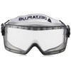 Delta Plus D0010 Clear Goggle Safety Glasses, Panoramic Screen, Wide