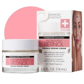 ADVANCED CLINICALS CREMA GEL FACIAL RETINOL ENCAPSULADO ANTI-ARRUGAS EFECTO RAPIDO 59ML