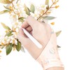 SPASEEBA Artist Drawing Glove Art Two-Finger Animal Print Glove for