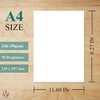 A4 Premium Bright White Paper – Great for Copy, Printing,
