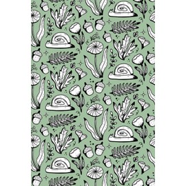 Blossom & Scribble - Sage Green Edition: 120-Page Ruled Blank Notebook, Perfect for Goals, Gratitude Diary, Bullet Journaling and More