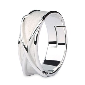 PIDAK COSPAY SHOP 32 Black Time Ring without Stone Metal, Metal