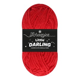 Scheepjes Little Darling 50g - 427 Cherry, Red Knitting and Crochet Yarn