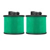 2 Pack DXVC4003 Replacement Filters for DEWALT 4 Gallon DXV04T,