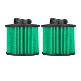 2 Pack DXVC4003 Replacement Filters for DEWALT 4 Gallon DXV04T, DXV05P, DXV05S, DXV08S, DXV06G Wet/Dry Vac Cleaners, Washable & Reusable
