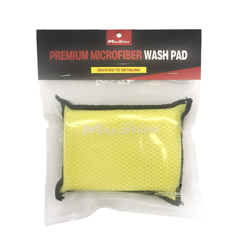 Maxshine Universal Multipurpose Microfiber Applicator – Ultra-Soft, Double-Sided Pad for
