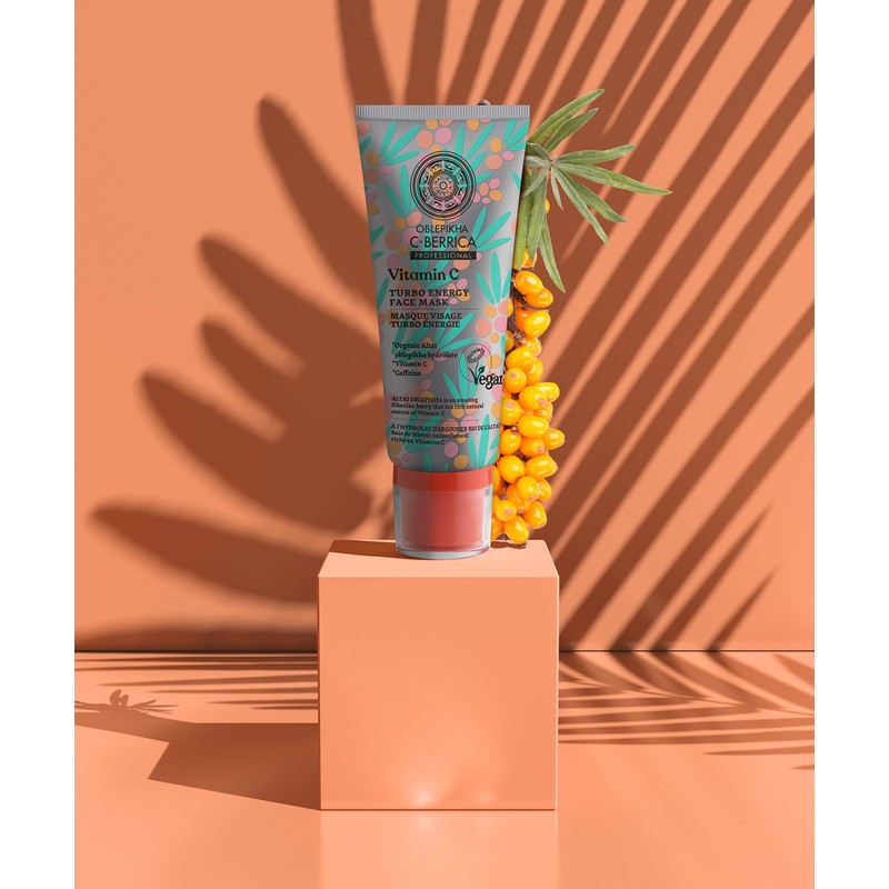 NATURA SIBERICA OBLEPIKHA BERRICA MASCARILLA FACIAL TURBO ENERGY VITAMIN C