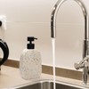 Asashizen Classic Terrazzo Retro Resin Soap Dispenser Bathroom, Easy to