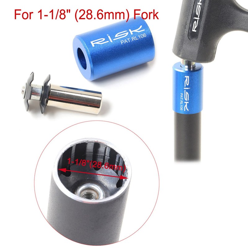 BSSOK Bike Fork Star Nut Setting Tool with 2 Bicycle