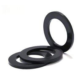 10 Pcs 19mm x 12mm 3mm Flat Hose Connector Gaskets Rubber Washers for Faucets Filter Seal for Shower