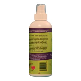 CURLS Curly Q's Kids Moist Detangler & Daily Moisturizer - For Children With All Curl Types - Comb With Ease - Aids Curl Formation - For Wet or Dry Hair - 8 Oz