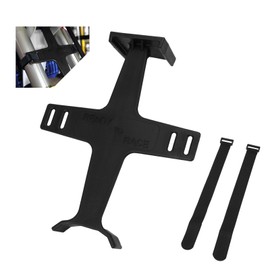 IUVWISN Motorcycle Front Fork Saver Universal 11.2 Inch Fork Saver Fork Support Guard with 2 Velcro Straps for Dirt Pit Bike Motocross Black