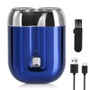 Mini Electric Shaver for Men Women, Pocket Dual Head Shaver