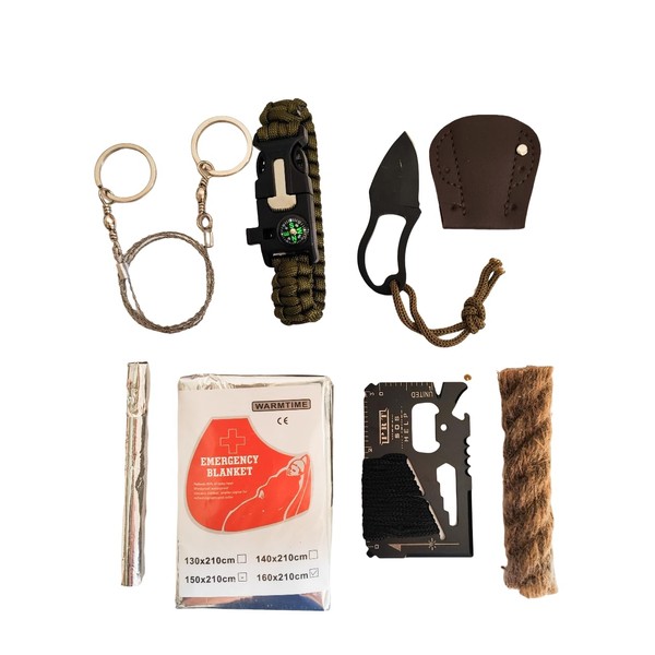 eGreen Emergency Fire Starter 6 Bag Magneisums Weatherproof Matches Multi