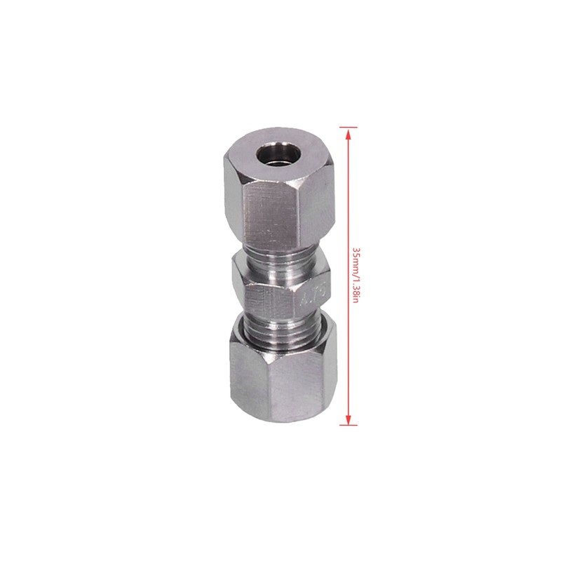 20pcs 35mm/1.38in Quick Connector Double Cutting Ring No Flanging for