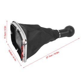 Majatou Exhaust Pipe Turbo Sound Whistle, Blow‑ Off Valve, Replacement of Dust Cover for Manual Shift Knob of Mk4 1999-2004 Shift Lever with Dust Cover