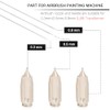 NEOECO Airbrush Replacement Parts Kit for SJ85 Transformer, 0.3mm/0.5mm/0.8mm Precision