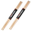 2 Pairs Drum Sticks 5A, Professional Classic Maple Wood Drumsticks,