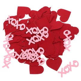 Ciieeo 1set Heart-shaped Paper Confetti for Weddings Valentine's Day Romantic Decorative Confetti for Party Atmosphere Easy to Use for Tables Invitations Scrapbooks More