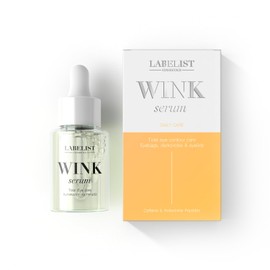 Labelist | Wink Serum Eye Contour Serum | 30 ml | Anti wrinkles | Combat Bags and Dark Circles | Caffeine and Peptides | Unify the tone | Women's Facial Care