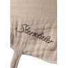 Sterntaler Boys' Peaked Cap Neck Reversible Sun Hat, beige, 49