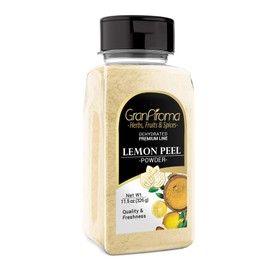 Granaroma Lemon Peel Powder, Tart & Flavorful, Pure Powder (11.5 Ounce)
