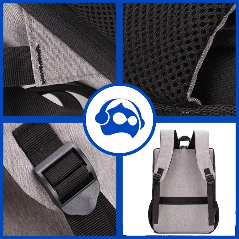 Bluelander Mochila Antirrobo De Gran Capacidad Cargador Usb Impermeable