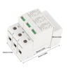Surge Protective Device 20‑40KA 3P 1000V Photovoltaic PV Voltage Protection
