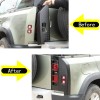 car-attention For Land Rover Defender 90 110 Black Rear Tail