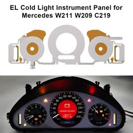 EL Cold Light Panel Replacement for Mercedes W211 W209 C219 Instrument Cluster