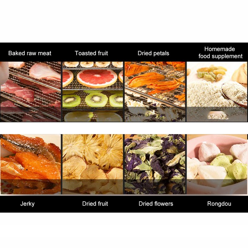 Kitchen Non Stick Silicone Dehydrator Sheets for Fruit Reusable Food