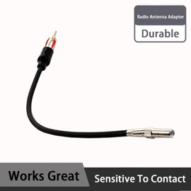 Anina Car Radio Antenna Adapter for 2002-2008 Jeep Dodge RAM Chrysler to Aftermarket Stereo Radio Antenna Connector Cable