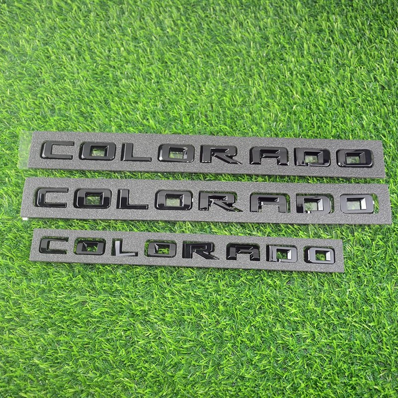 Overlay Emblem 3D Letter Side Door Rear Tailgate Badge Nameplate