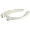 Kohler K-4731-SC-96 Stronghold Open-Front Elongated Toilet Seat Biscuit