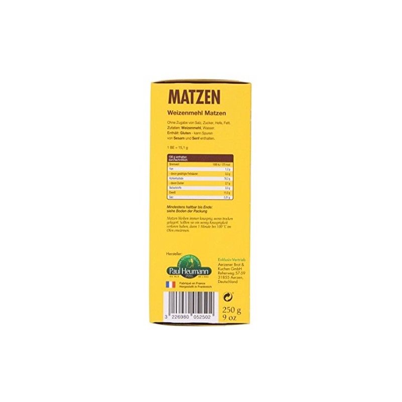 Matzen Matzenbrot 250g