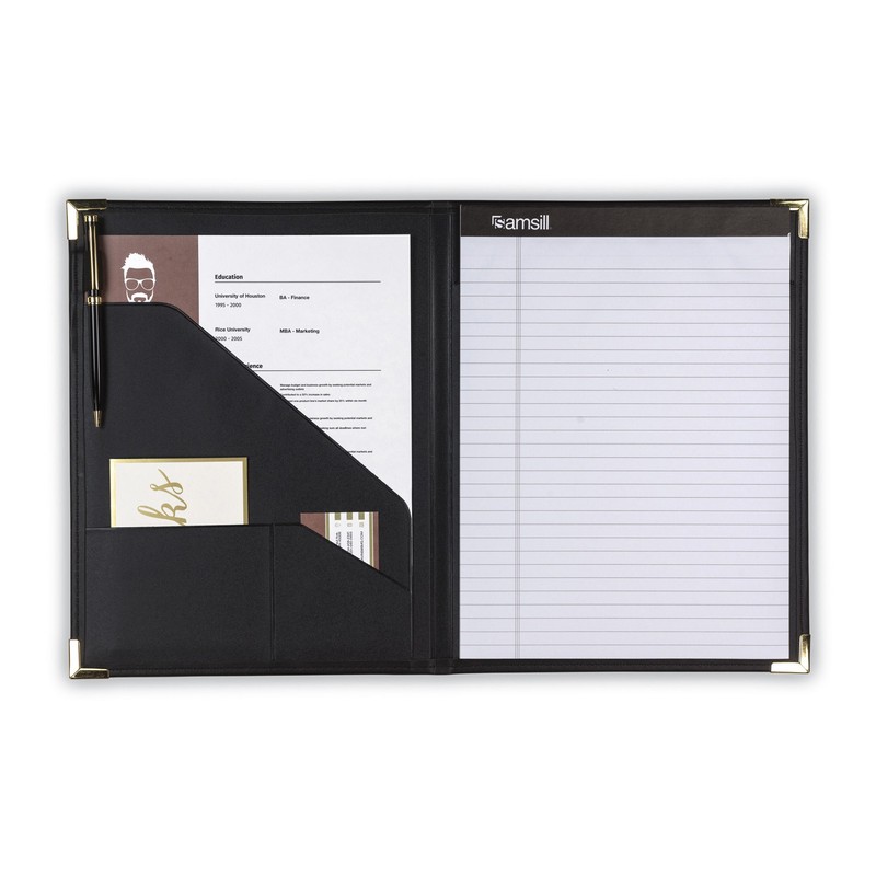 Samsill Classic Collection Business Portfolio - Executive Padfolio for Resume