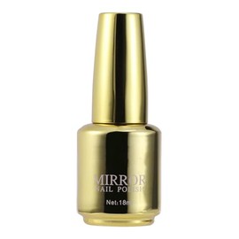 FRCOLOR Esmalte de Uñas Metálico Espejo Dorado Gel Secado Rápido para Decoración y Manicura Adecuado para Mujeres y Niñas                             