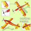 Pack of 24 Gliding Planes for Children, 12 Different Styrofoam