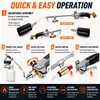 SafBbcue Propane Torch Weed Burner | 12.5FT Hose, 2 Modes