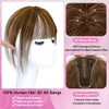 Iwig Hair Toppers for Women Real Human Hair 3D Cover