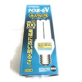 Hitachi Nice Ball V Daylight EFD21ED E26 Base