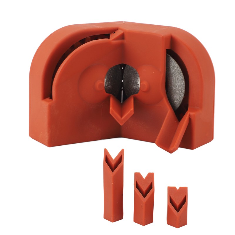 Drill Bit Sharpener Orange Portable Multipurpose Drill Bits Grinding Sharpener