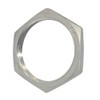Megairon Stainless Steel 304 O-Ring Groove Cast Pipe Fitting,Hex Locknut,2"