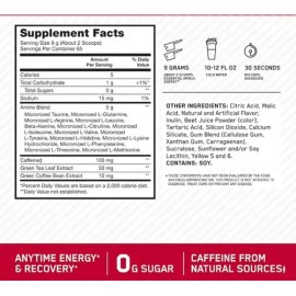 Amino Energy Aminoacidos 65 Ser Sabor Sandía                                                                                                          