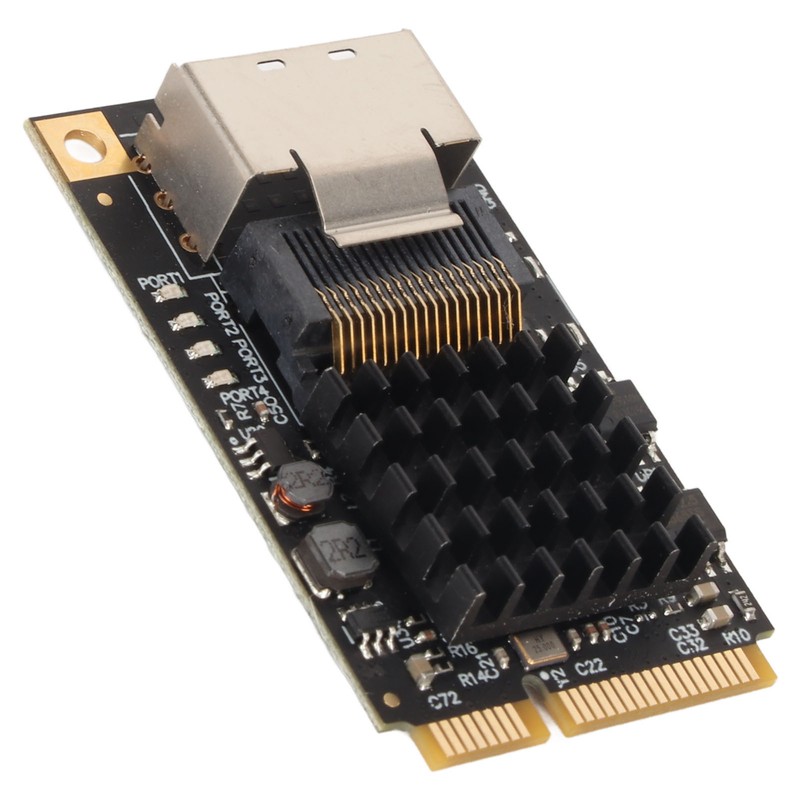 Mini PCIE Expansion Card 4 SATA 3.0 6Gb/s RAID MSI